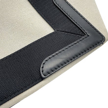Load image into Gallery viewer, BALENCIAGA Navy Cabas Tote Bag Natural/Black339933 Canvas Size S