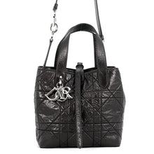 将图像加载到图库查看器中,Dior Jules Vertical Tote BlackM2835OSNW Leather Size Small