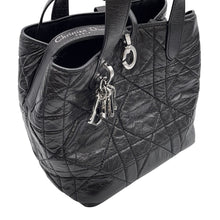 将图像加载到图库查看器中,Dior Jules Vertical Tote BlackM2835OSNW Leather Size Small