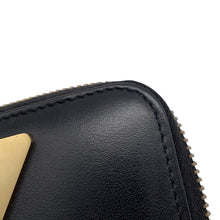 Load image into Gallery viewer, FENDI Bugs Zip Around Long Wallet Cloth Black7M0210 Leather