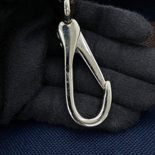 Load image into Gallery viewer, HERMES Sucked Pansage Groom Navy/Feu Toile Chevrons Canvas