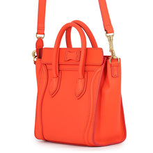 Load image into Gallery viewer, CELINE Luggage shopper Orange168243 Leather Size Nano