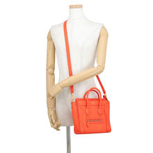 Load image into Gallery viewer, CELINE Luggage shopper Orange168243 Leather Size Nano