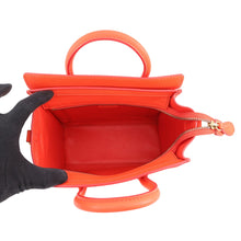 Load image into Gallery viewer, CELINE Luggage shopper Orange168243 Leather Size Nano