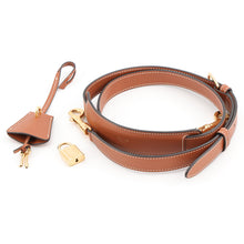 Load image into Gallery viewer, CELINE Logo Travel Bag Khaki/Brown Canvas Leather
