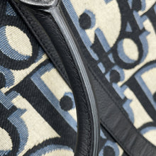 Load image into Gallery viewer, Dior Weekender 2WAY Bag Navy/Beige1ESDU134YXL Canvas Leather Size 40