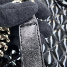 Load image into Gallery viewer, CHANEL Boy Chanel ChainShoulder Bag BlackA92193 Patent Leather Leather Size Large