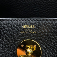 Load image into Gallery viewer, HERMES Lindy Black Taurillon Clemence Size 26