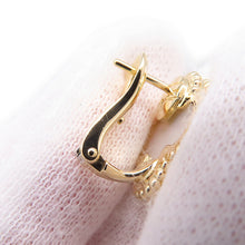 Load image into Gallery viewer, Van Cleef & Arpels Vintage Alhambra EarringARA44100 18K Yellow Gold