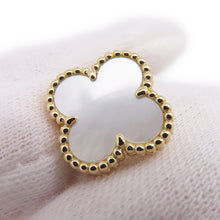 Load image into Gallery viewer, Van Cleef & Arpels Vintage Alhambra EarringARA44100 18K Yellow Gold