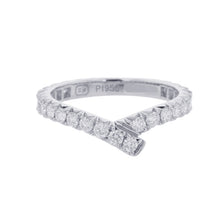 将图像加载到图库查看器中,HARRY WINSTON Ribbon Band Ring Size Approximately size 8.5WBDPRDPAR Pt950