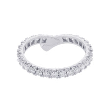 将图像加载到图库查看器中,HARRY WINSTON Ribbon Band Ring Size Approximately size 8.5WBDPRDPAR Pt950