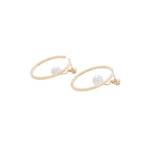 Load image into Gallery viewer, TASAKI Kinetic Pearl EarringsE-4146 18K Yellow Gold