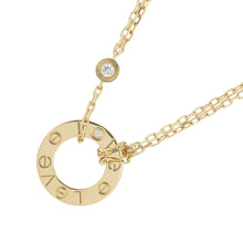 Load image into Gallery viewer, CARTIER Love Circle Diamond NecklaceB7219500 18K Yellow Gold