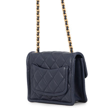Load image into Gallery viewer, CHANEL Matelasse ChainShoulder NavyAS4406 Caviar Leather Size Mini