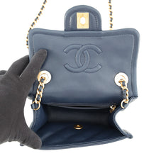 Load image into Gallery viewer, CHANEL Matelasse ChainShoulder NavyAS4406 Caviar Leather Size Mini