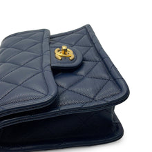 Load image into Gallery viewer, CHANEL Matelasse ChainShoulder NavyAS4406 Caviar Leather Size Mini