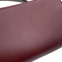 Load image into Gallery viewer, CARTIER Cabochon One-Shoulder Bag Bordeaux Leather