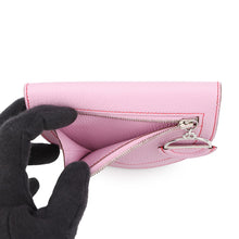Load image into Gallery viewer, HERMES In the Loop Compact Mauve Sylvestre/Rouge Coeur Chevre Myzore Goatskin