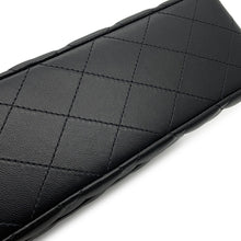 Load image into Gallery viewer, CHANEL Matelasse W Flap ChainShoulder Bag BlackA01112 Lambskin Size 25