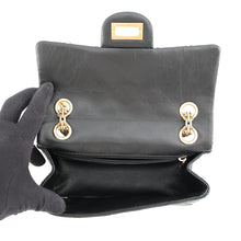 Load image into Gallery viewer, CHANEL Matelasse 2.55 ChainShoulder Bag BlackAS0874 Aged Calf Leather Size Mini