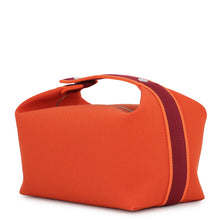 Load image into Gallery viewer, HERMES Brid a Black Orange・Feu Canvas Size GM