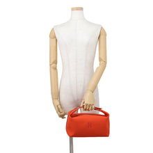 Load image into Gallery viewer, HERMES Brid a Black Orange・Feu Canvas Size GM