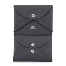 将图像加载到图库查看器中,HERMES Calvi Duo Ardoise Epsom