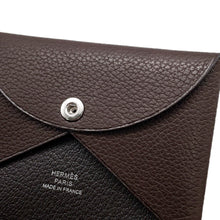 将图像加载到图库查看器中,HERMES Calvi Duo Barenia Leather Barenia Leather Fauve