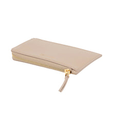 Load image into Gallery viewer, CELINE Long card holder with zipper Safari / CitrusL10082O54.03TU Leather