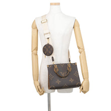 将图像加载到图库查看器中,LOUIS VUITTON Onthego RedM46373 Monogram Monogram Reverse Canvas Monogram Giant Size PM