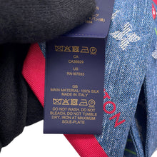 Load image into Gallery viewer, LOUIS VUITTON Bandeau LVx™ Monogram Denim Cherry Blue/RedM96390 Silk100%