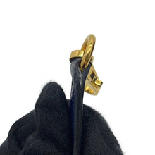 将图像加载到图库查看器中,HERMES Kelly Retourne Blue Nuit Taurillon Clemence Size 28