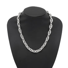 Load image into Gallery viewer, HERMES Chaine d'Ancre Necklace 39 frames Size MM SV925