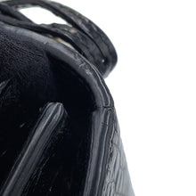 Load image into Gallery viewer, SAINT LAURENT PARIS Sunset ChainShoulder Bag Black442906DND0N1000 Embossed Leather Size Medium