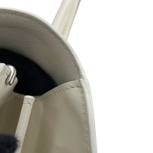 将图像加载到图库查看器中,Delvaux Brillon Rumor WhiteAA0480BFF010DCM Box Calf Leather Size MM