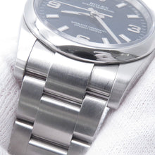 将图像加载到图库查看器中,ROLEX Oyster Perpetual W34mm Stainless Steel Blue Dial114200