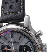 将图像加载到图库查看器中,BREITLING Top Time B01 Triumph W41mm Stainless Steel Leather Ice blue DialAB0176