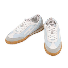Load image into Gallery viewer, HERMES Sneakers Jet Guri Arctic/White Parachute Fabric Chèvre Velour Size 39