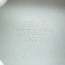 Load image into Gallery viewer, HERMES Sneakers Jet Guri Arctic/White Parachute Fabric Chèvre Velour Size 39