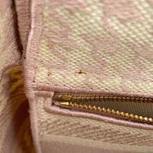 Load image into Gallery viewer, Dior Lady D-Light Houndstooth 2-Way Bag Rose De VanM0565OZAF_M912 Canvas Size Medium