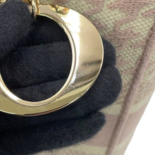 Load image into Gallery viewer, Dior Lady D-Light Houndstooth 2-Way Bag Rose De VanM0565OZAF_M912 Canvas Size Medium