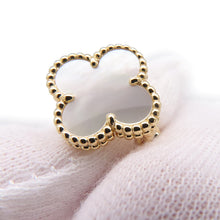 Load image into Gallery viewer, Van Cleef & Arpels Vintage Alhambra EarringVCARA44100 18K Yellow Gold