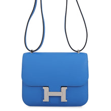 Load image into Gallery viewer, HERMES Constance3 Miroir Blue Hydra Epsom Size Mini