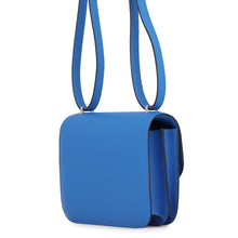Load image into Gallery viewer, HERMES Constance3 Miroir Blue Hydra Epsom Size Mini