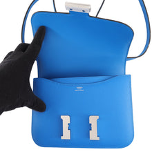 Load image into Gallery viewer, HERMES Constance3 Miroir Blue Hydra Epsom Size Mini