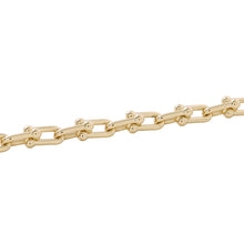 将图像加载到图库查看器中,TIFFANY&Co. HardWear Medium Link Necklace Size Medium70751119 18K Yellow Gold