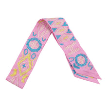 Load image into Gallery viewer, HERMES Twilly Kelly Amperle Rouge/Blanc/Multicolor Silk100%