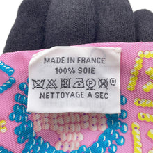 Load image into Gallery viewer, HERMES Twilly Kelly Amperle Rouge/Blanc/Multicolor Silk100%