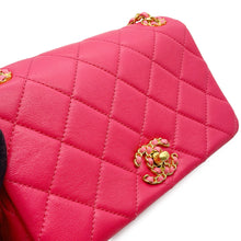 将图像加载到图库查看器中,CHANEL 19 Matelasse ChainShoulder Bag Pink Leather Size 20